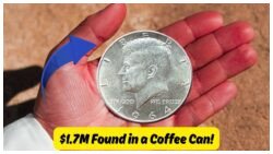 $1.7 Million Kennedy Half Dollar Found in Coffee Can – Could You Be Next?