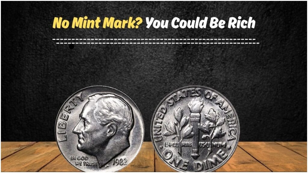 1982 No Mint Mark Dime