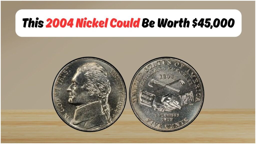 Misprinted 2004 Nickel