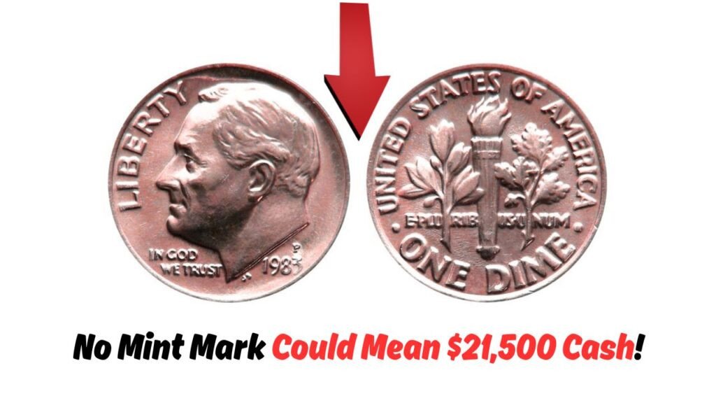 No Mint Mark Dime