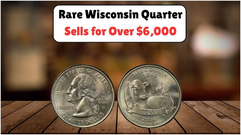 Rare 2004 Wisconsin Quarter