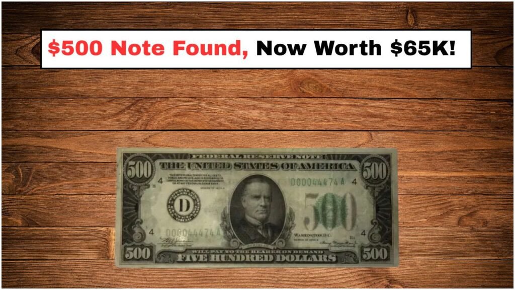 $500 Note
